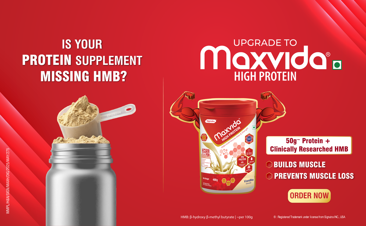Maxvida Vanilla High Protein Nutrition Supplement (400g) – Signutra